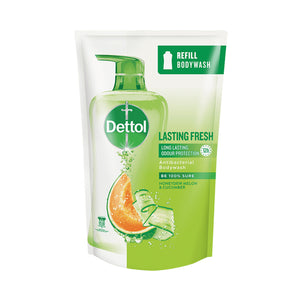 Dettol Shower Gel Pouch Fresh Refill 800ml