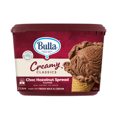 Bulla Creamy Classic Chocolate Hazelnut 2L