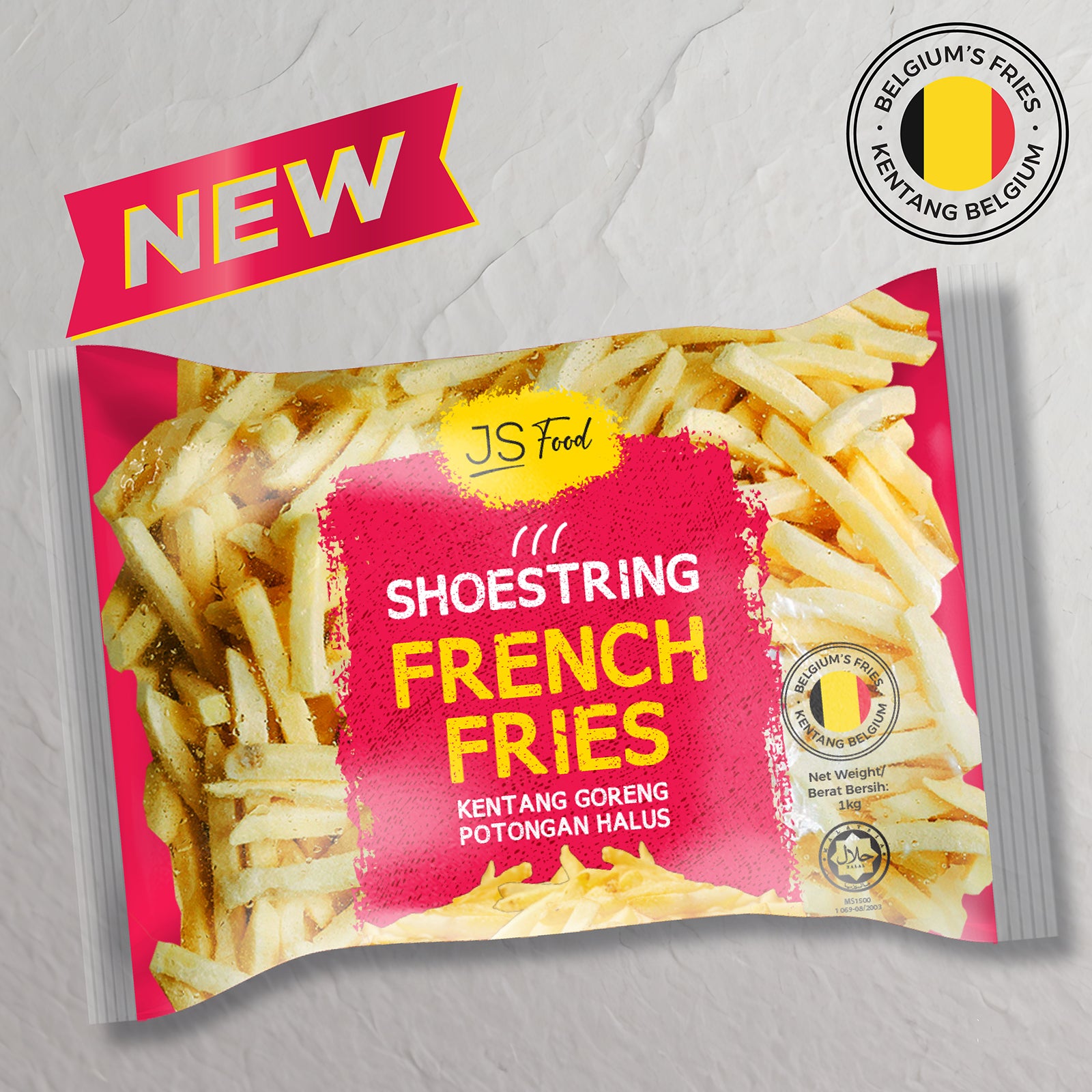 JS Food Shoestring French Fries 1kg