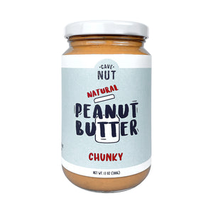 Cave Nut Natural Peanut Butter Spread (Chunky) 380g
