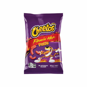 Cheetos Flamin Hot Puffs 80g