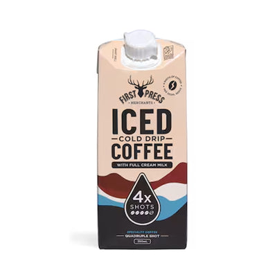 First Press 4 Shots Dairy Iced Coffee 350ml