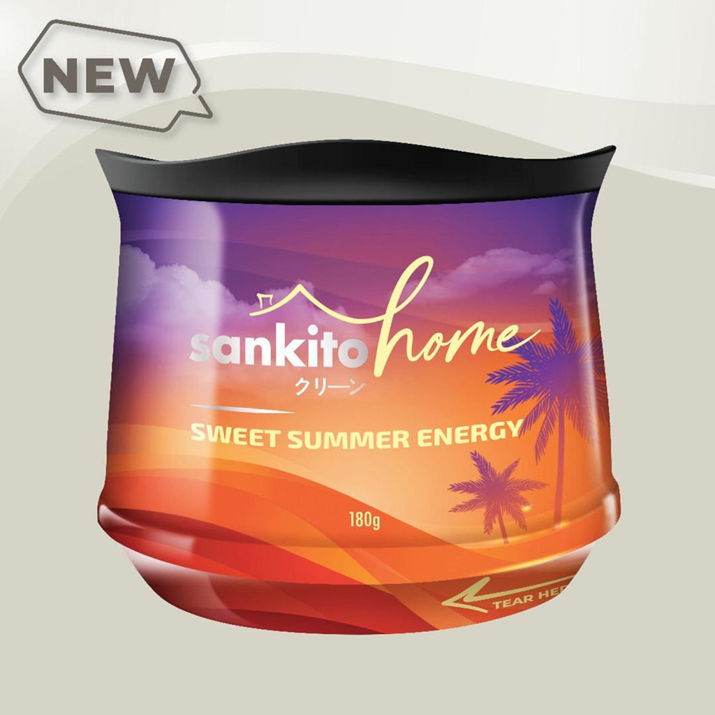 Sankito Home Air Freshener Gel Sweet Summer Energy 180g