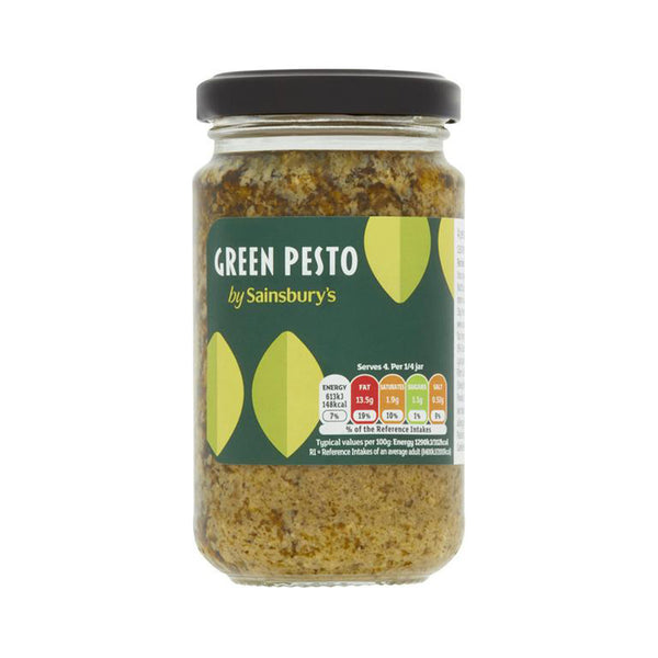 Sainsbury's Green Pesto Sauce 190g