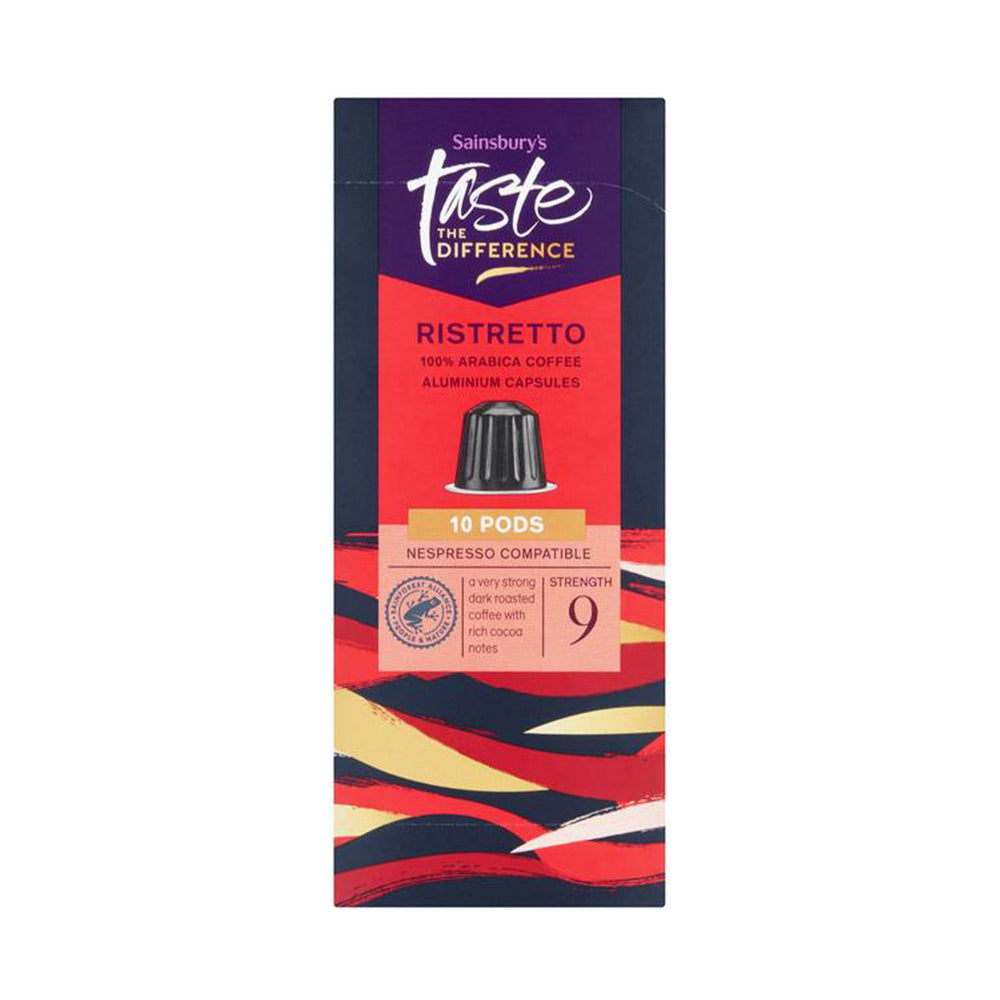 Sainsburys Taste The Difference Ristretto Coffee 10pcs/pack