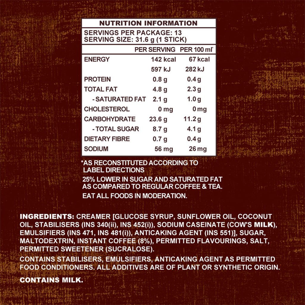 Old Town Coconut Flavoured Instant 3in1 Premix White Coffee 20g x 13