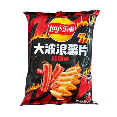 Lays Spicy Strip Potato Chips 70g