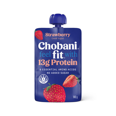 Chobani Fit Stawberry Yogurt Pouch 150g