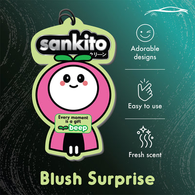 Sankito Car Fragrance Card - Blush Surprise