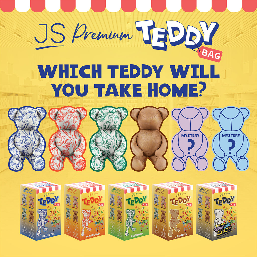 JS Premium Teddy Bag Marigold
