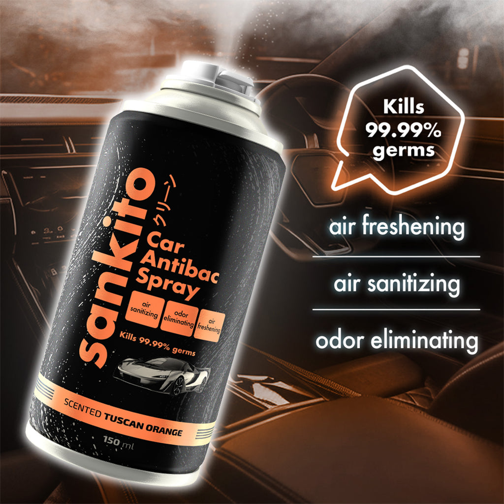 Sankito Car Antibac Spray Tuscan Orange 150ml