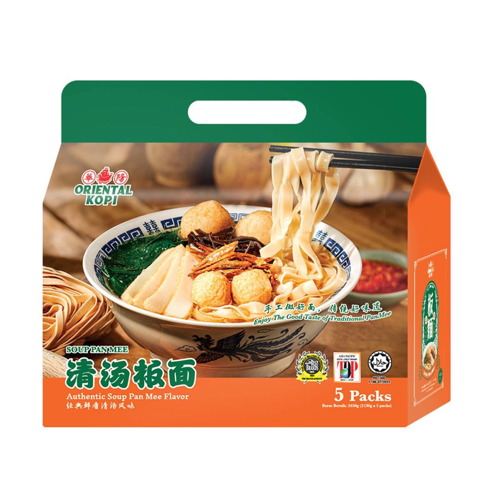 Oriental Soup Pan Mee Original 130g x 5