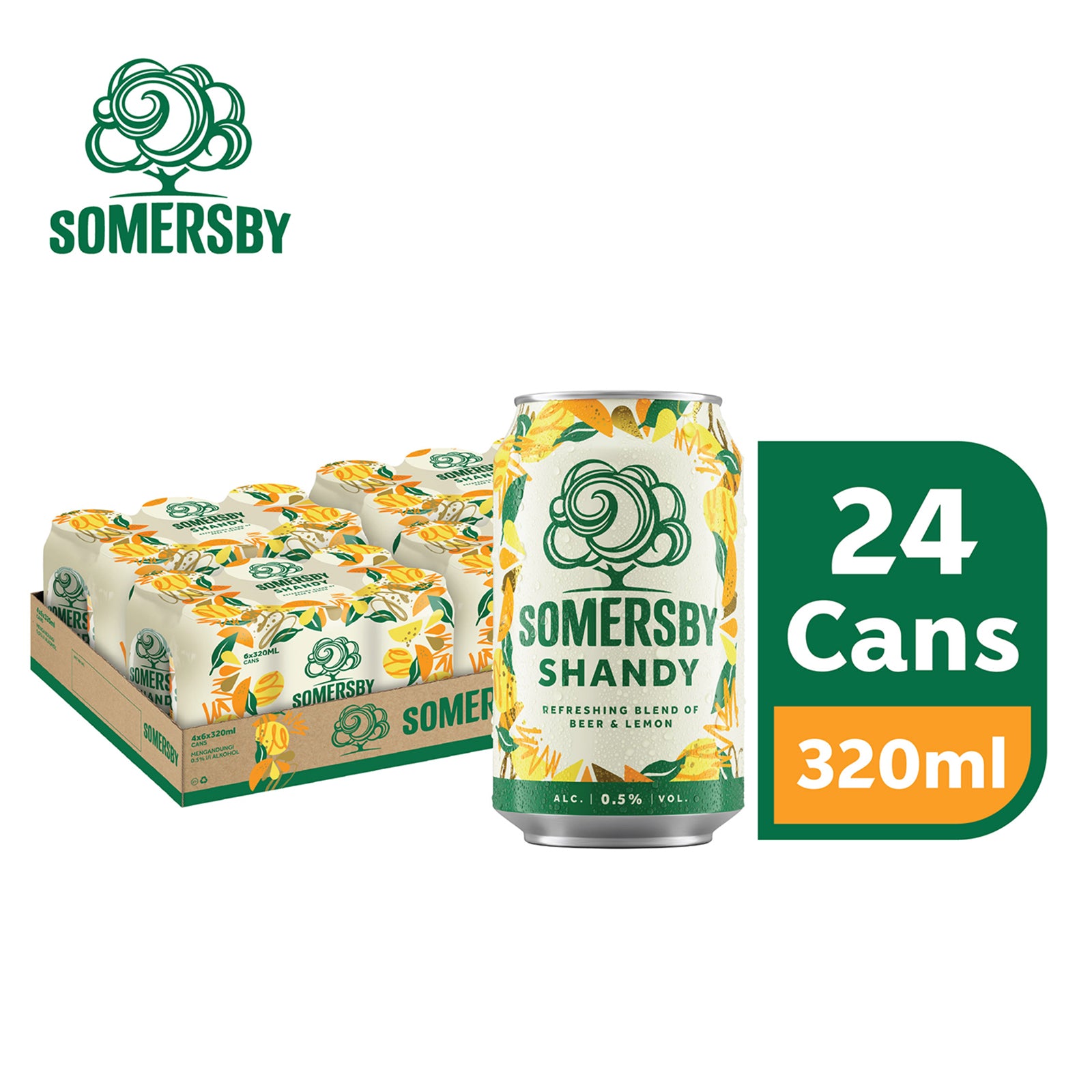 Somersby Shandy Can 320ml