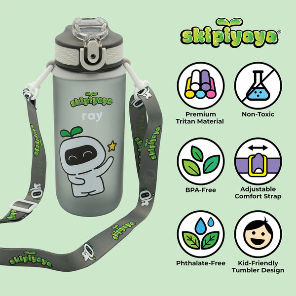 Skipiyaya Tritan Water Tumbler (Ray) 1unit