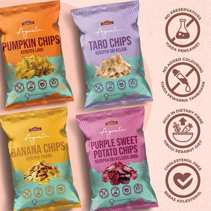 Grab Signatures x Agrain Purple Sweet Potato Chips 60g