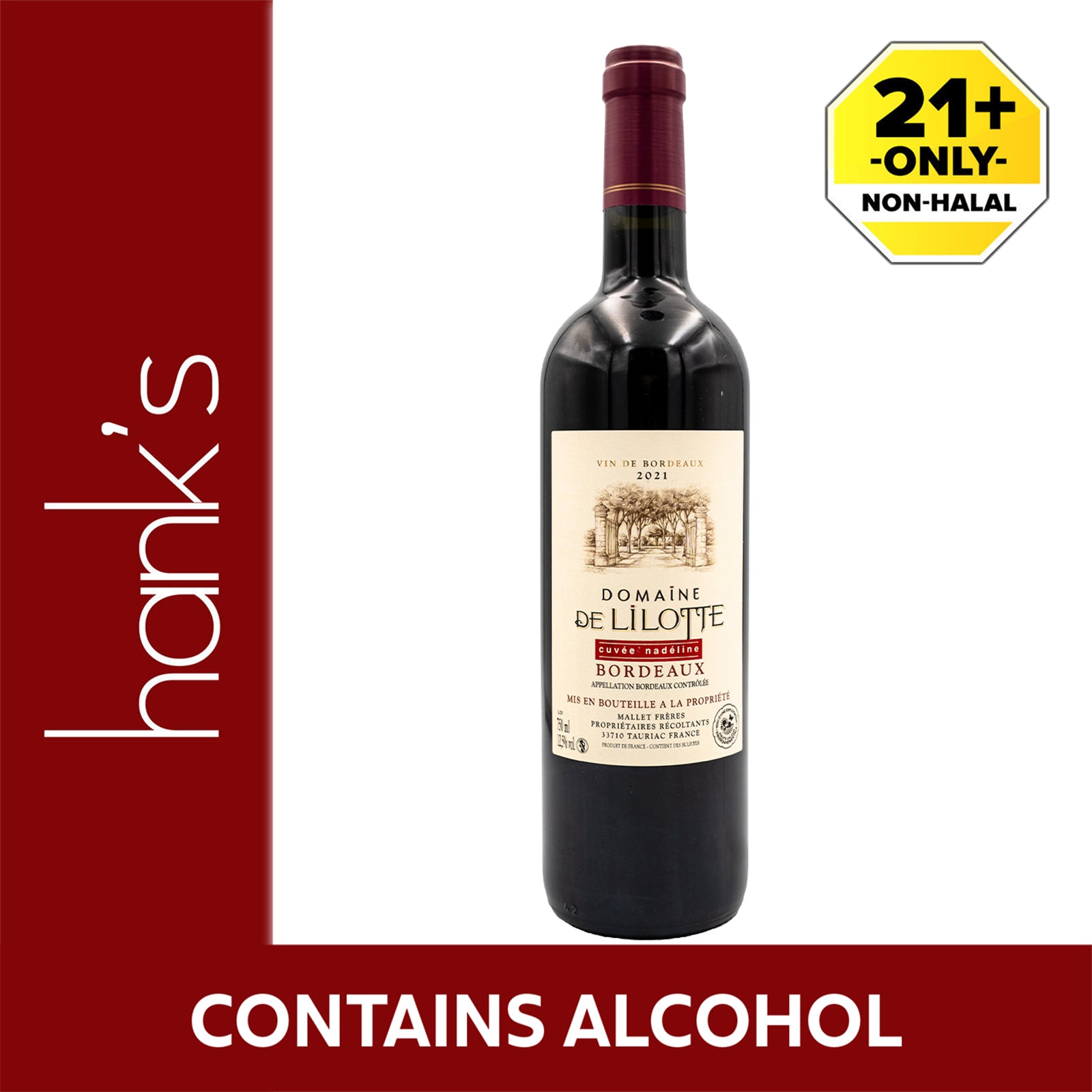 Domaine De Lilotte Cuvee Nadeline 750ml