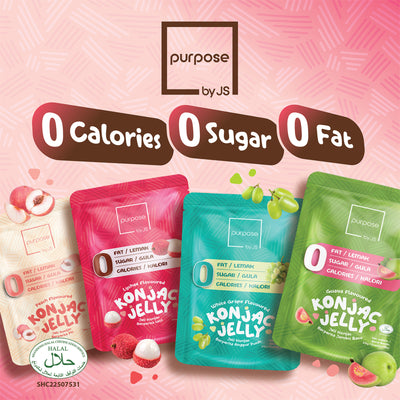 Purpose by JS 0 White Peach Konjac Jelly 216g