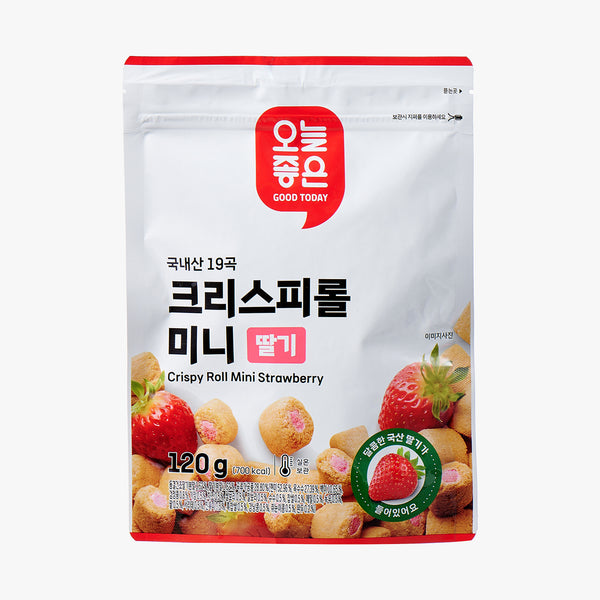 Good Today Crispy Roll Mini Strawberry 120g