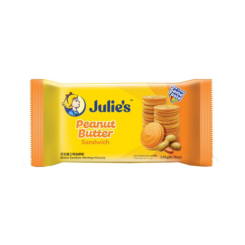 Julie's Peanut Butter Sandwich Biscuits 120g