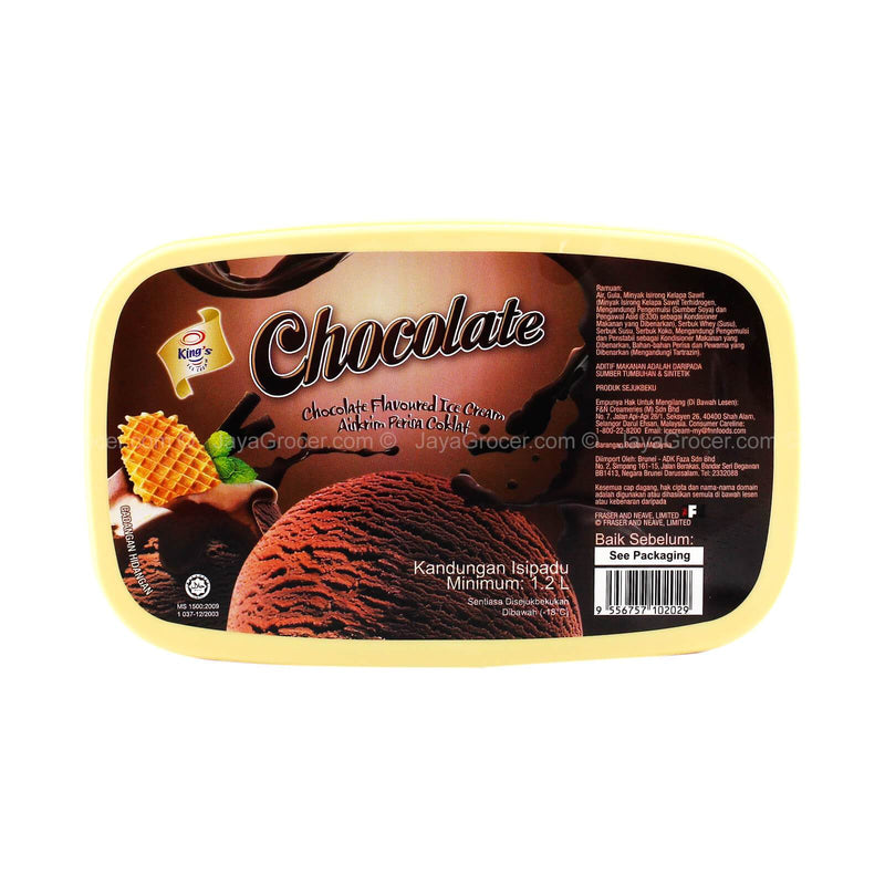 King’s Chocolate Tub Ice Cream 1.2L