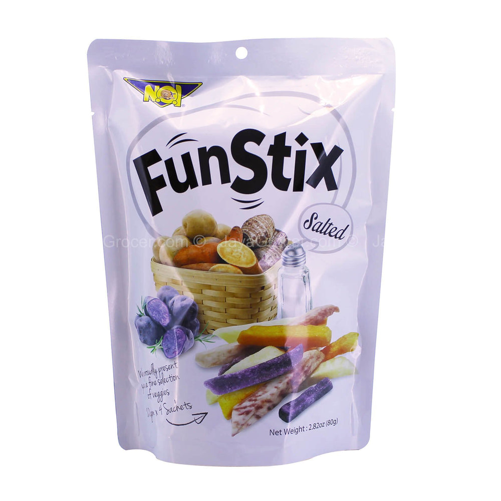 No 1 Real Fun Stix Salted 80g