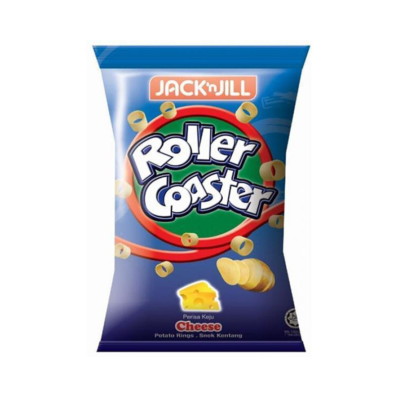 Roller Coaster Cheese Potato Rings 60g