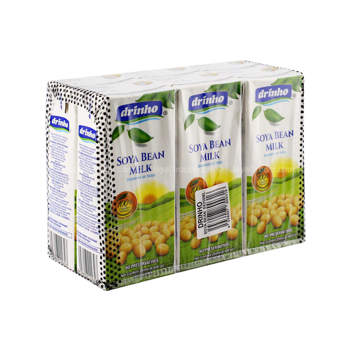 Drinho Soya Bean 250ml x 6