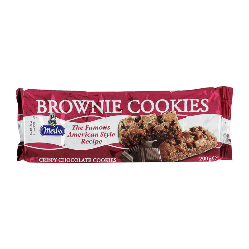 Merba The Famous American Style Brownie Cookies 200g