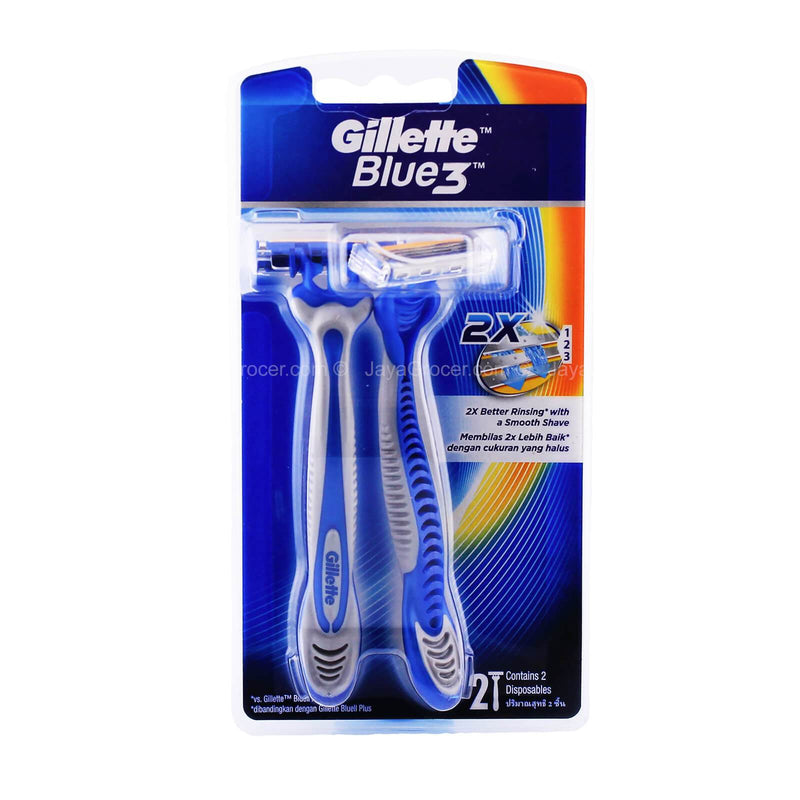 Gillette Blue III Disposable Razor 2pcs