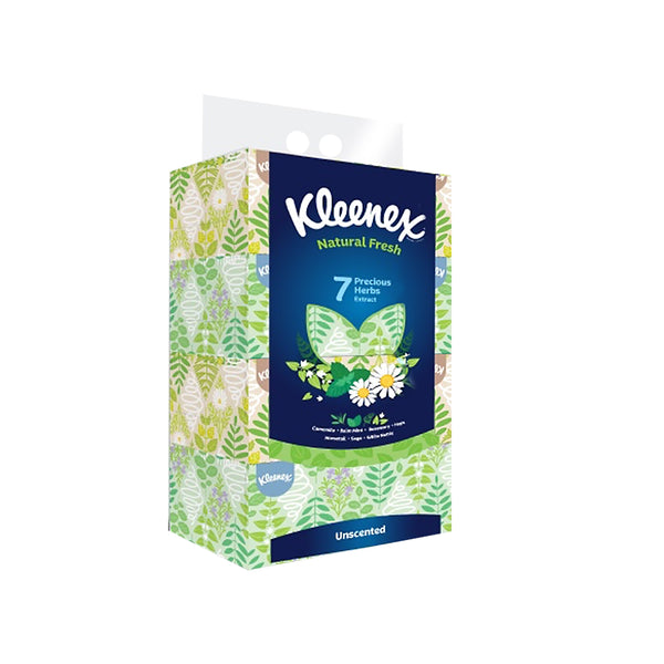 Kleenex Family Facial Tissues (2ply) 150pcs x 4