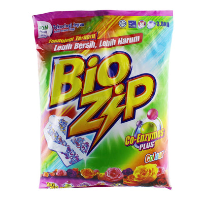 Bio Zip Colour Powder Detergent 3.8kg