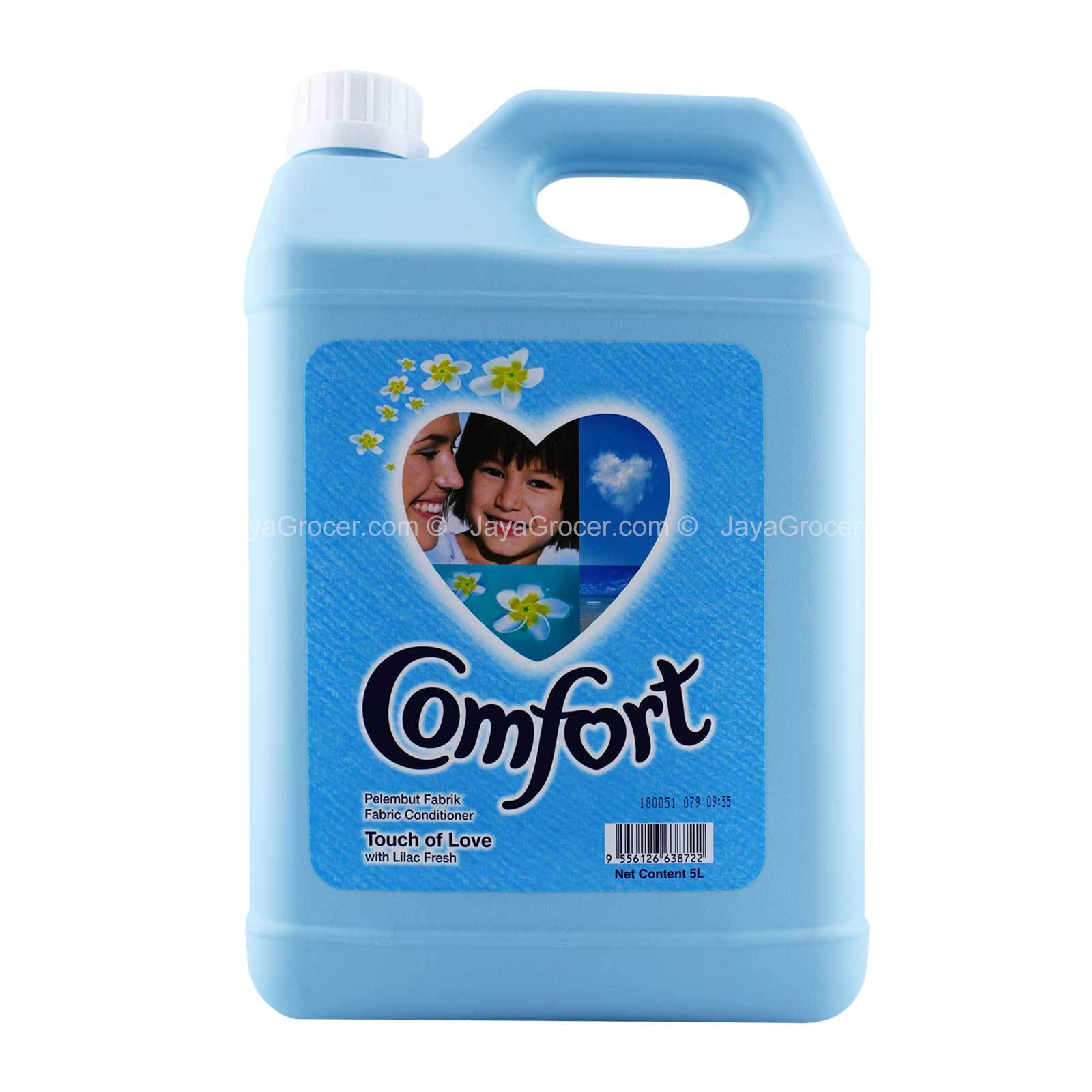Comfort Concentrate Fabric Softener Lilac Fresh 5L