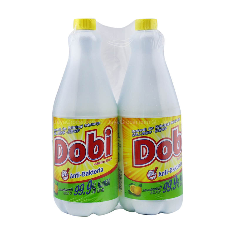 Dobi Lemon Anti Bacteria Bleach 900ml x 2