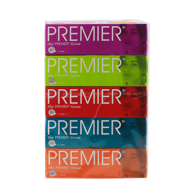 Premier Facial Tissue Paper (Face) 90pcs x 5