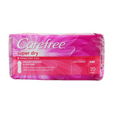 Carefree Pantyliner Super Dry Scented 20pcs/pack