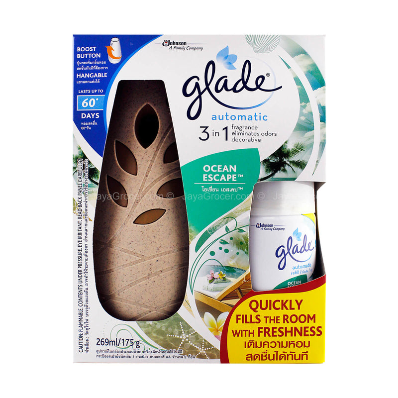 Glade Ocean Escape 3 in 1 Automatic Spray 175g