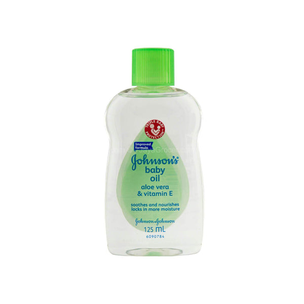 Johnson’s Baby Oil Aloe Vera & Vitamin E 125ml