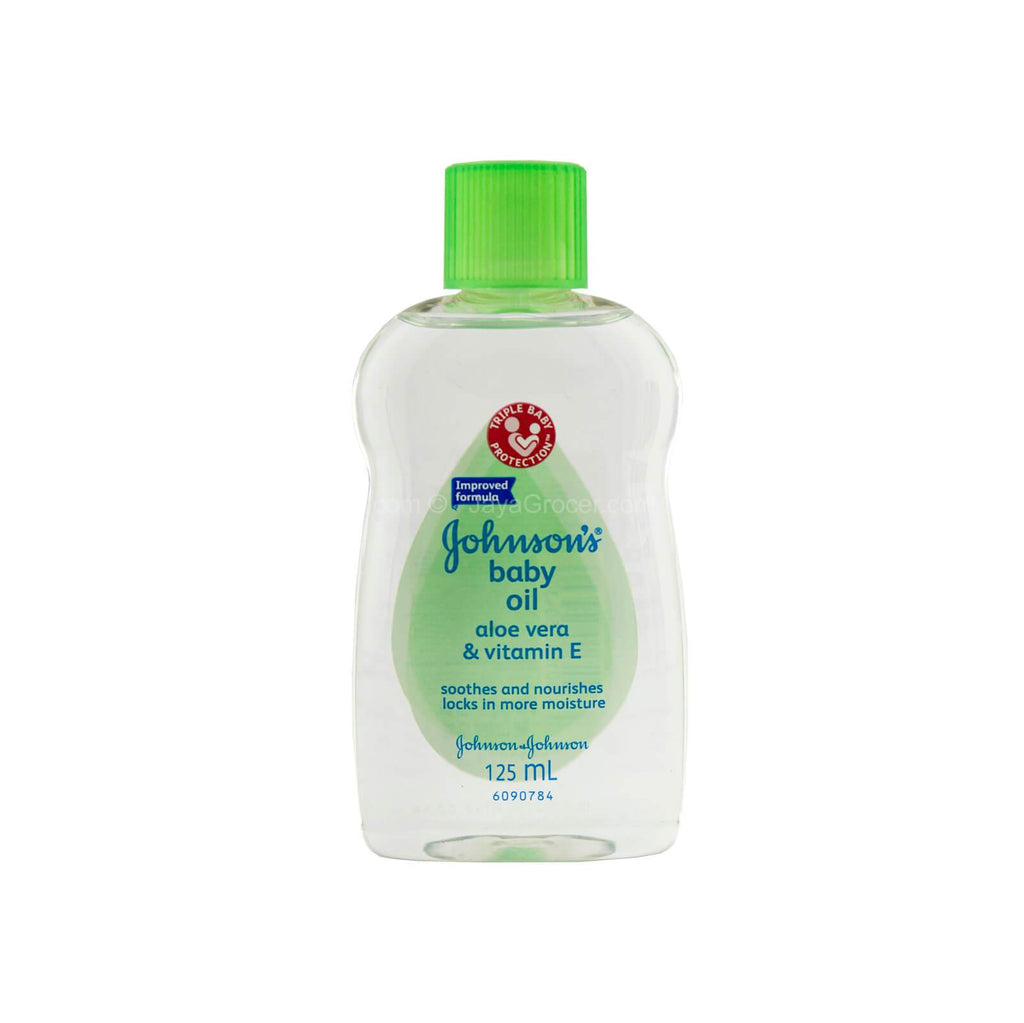 JohnsonÃ¢â‚¬â„¢s Baby Oil Aloe Vera & Vitamin E 125ml