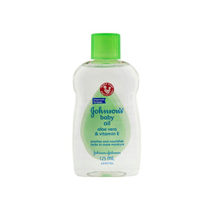 Johnson's Baby Oil with Aloe Vera & Vitamin E 125ml