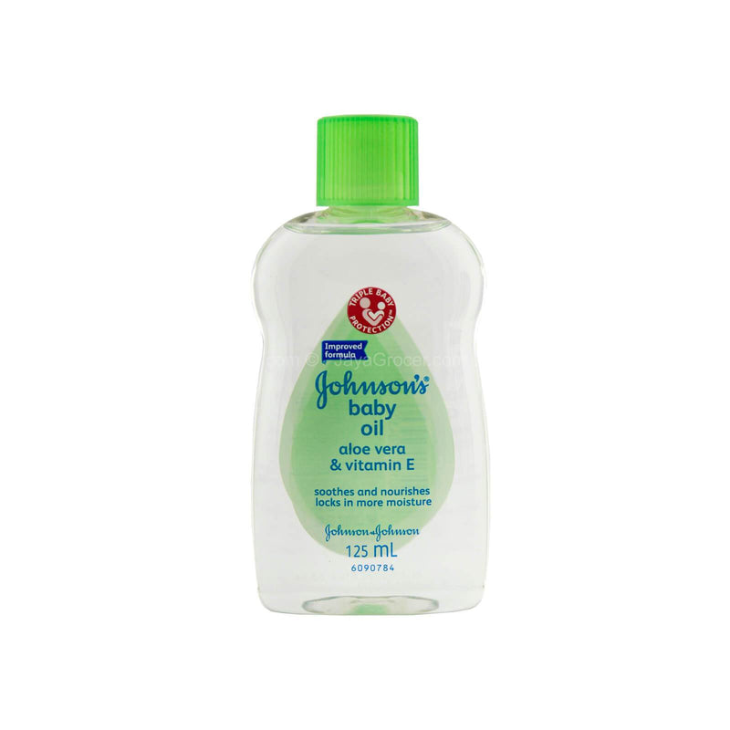 Johnson’s Baby Oil Aloe Vera & Vitamin E 125ml