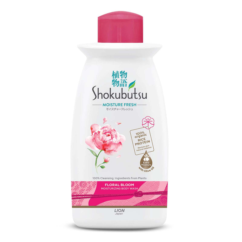 Shokubutsu Floral Bloom Moisture Fresh Shower Foam 220ml