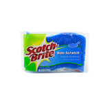 Scotch Brite Non-Scratch Scrub Sponge Blue 1unit
