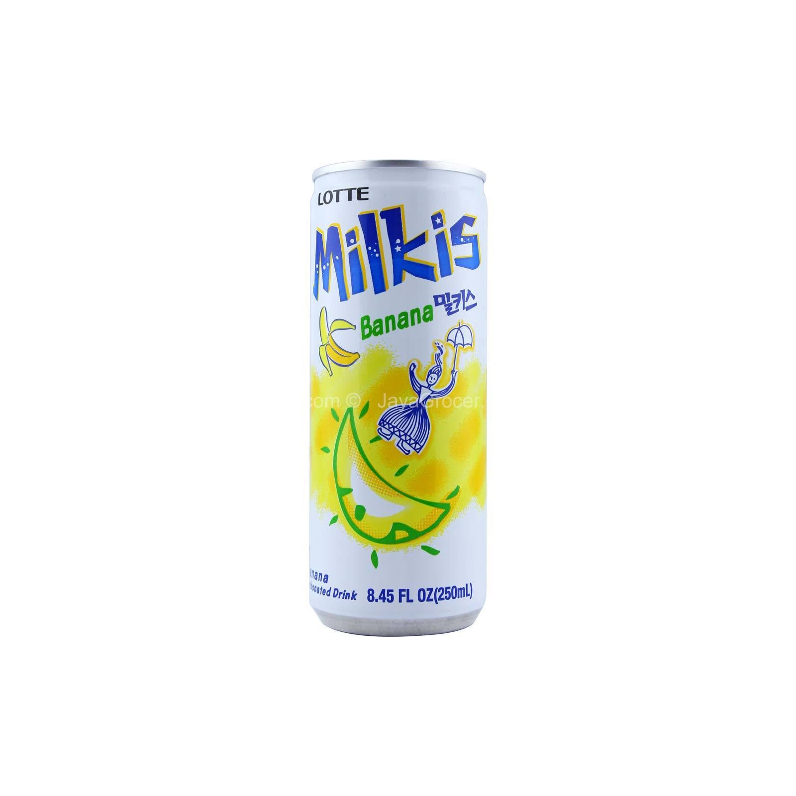 Lotte Milkis Banana Milk Soda 250ml