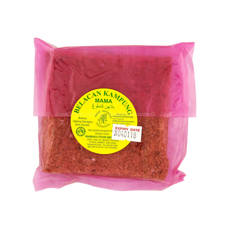 Mama belacan kampung pkt merah 200g