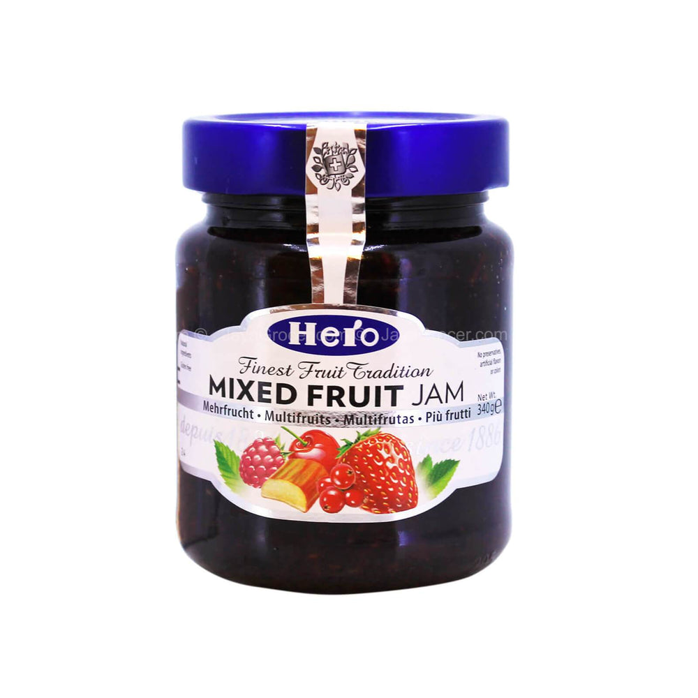 Hero Mixed Fruit Jam 340g