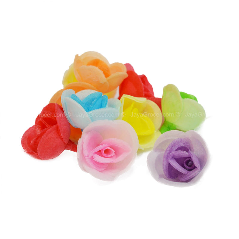 Edible Rose Decoration 10pcs