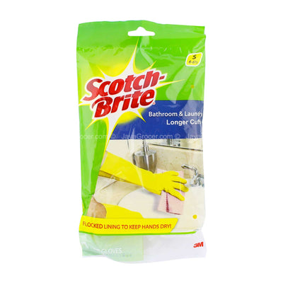 Scotch Brite Longer Cuffs Glove Small 1pack