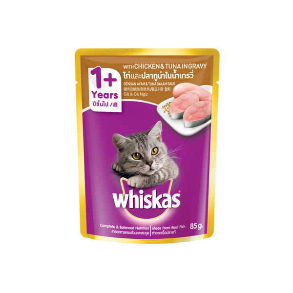Whiskas Pouch Chicken and Tuna 85g