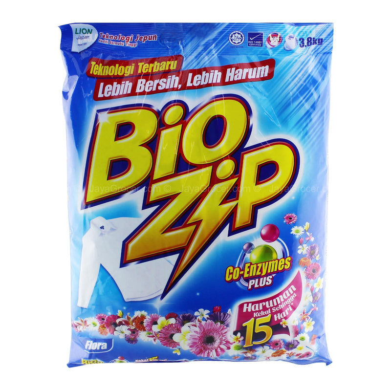 BIO ZIP FLORAL POWDER 3.8KG *1