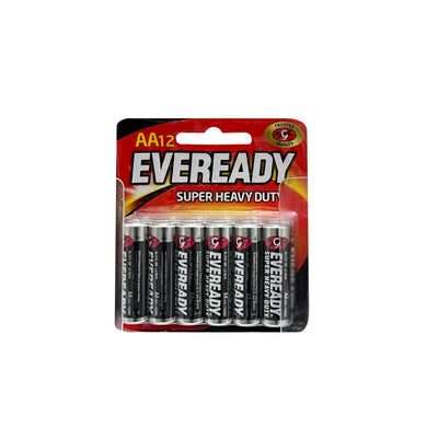 Eveready Battery AA Black 1215 BP12 1pack